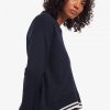 Pull en maille torsadée à ourlet fendu