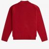 Pull en maille torsadée à ourlet fendu