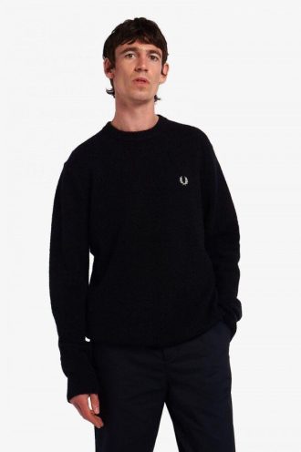 Pull en tricot mélangé d&rsquo;alpaga