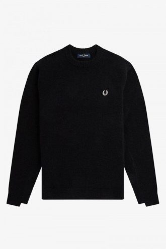 Pull en tricot mélangé d&rsquo;alpaga