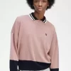 Pull femme à blocs de couleurs