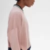 Pull femme à blocs de couleurs