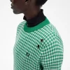 Pull femme à carreaux vichy