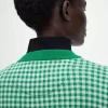 Pull femme à carreaux vichy