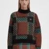 Pull femme Glitch Tartan