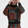 Pull femme Glitch Tartan
