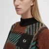 Pull femme Glitch Tartan