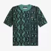 Pull femme à imprimé serpent