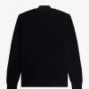 Pull homme à demi-zip et point gaufré