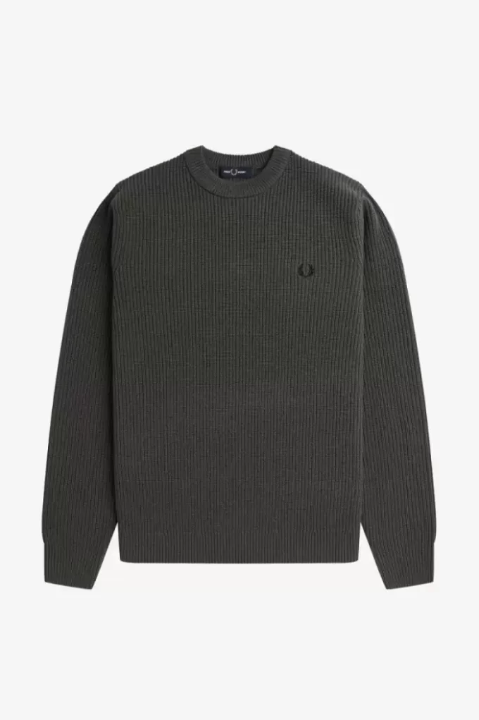 Pull homme en laine d&rsquo;agneau texturée