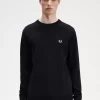 Pull homme à motif couronne de laurier graphique