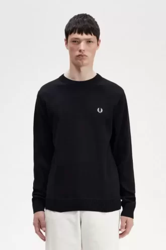 Pull homme à motif couronne de laurier graphique