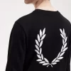Pull homme à motif couronne de laurier graphique