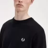 Pull homme à motif couronne de laurier graphique