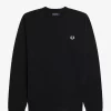 Pull homme à motif couronne de laurier graphique