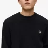 Pull homme à point gaufré