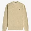 Pull homme à point gaufré