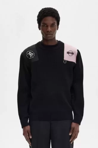 Pull imprimé pour homme