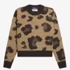 Pull léopard pour femme