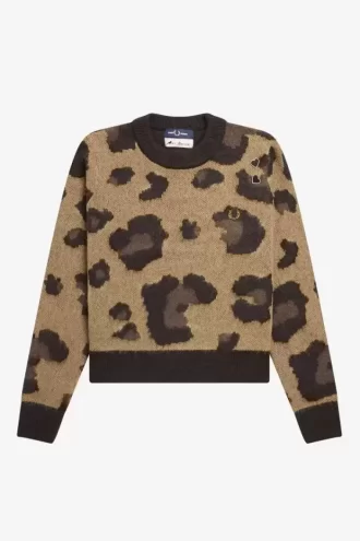 Pull léopard pour femme