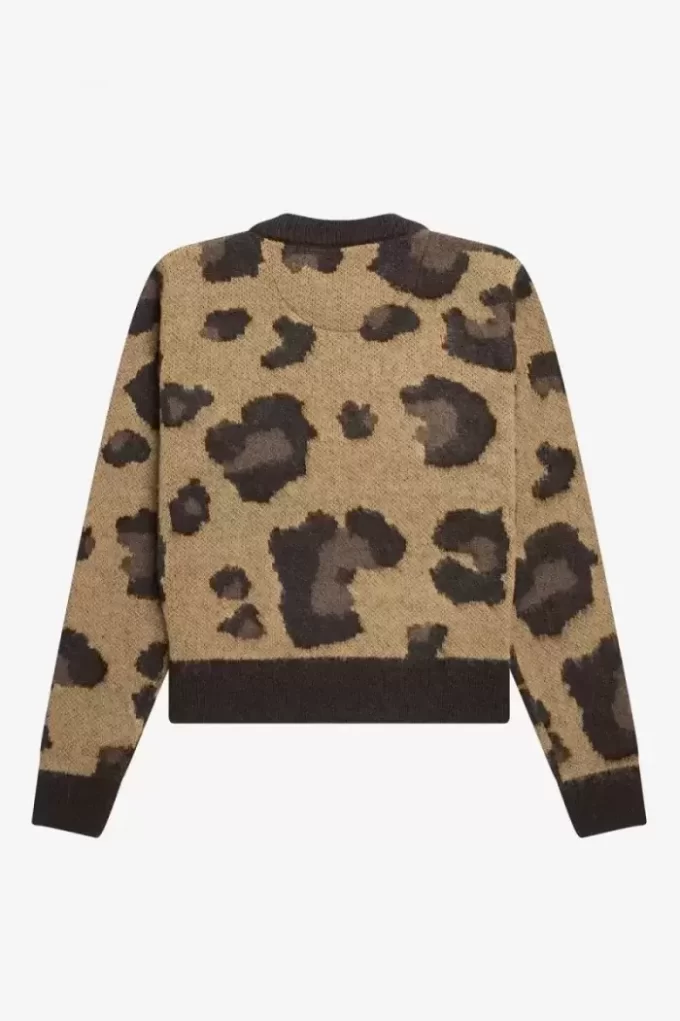 Pull léopard pour femme