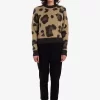 Pull léopard pour femme