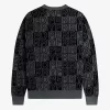 Pull à motif graphique pour homme
