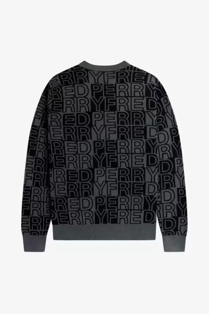 Pull à motif graphique pour homme