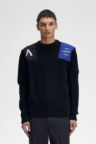 Pull pour homme avec patch
