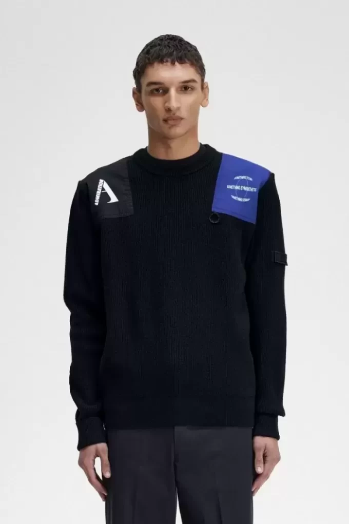Pull pour homme avec patch