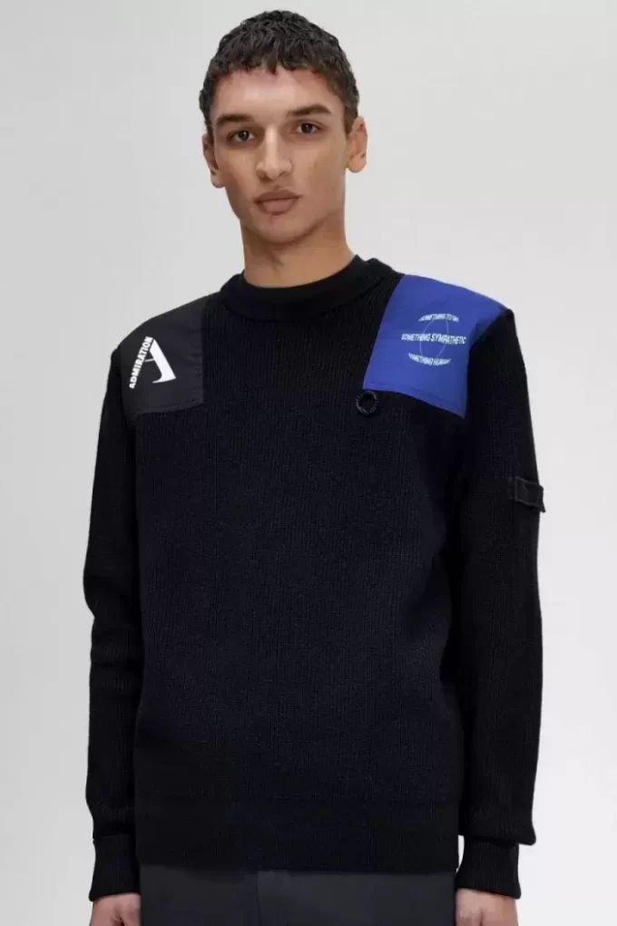 Pull pour homme avec patch