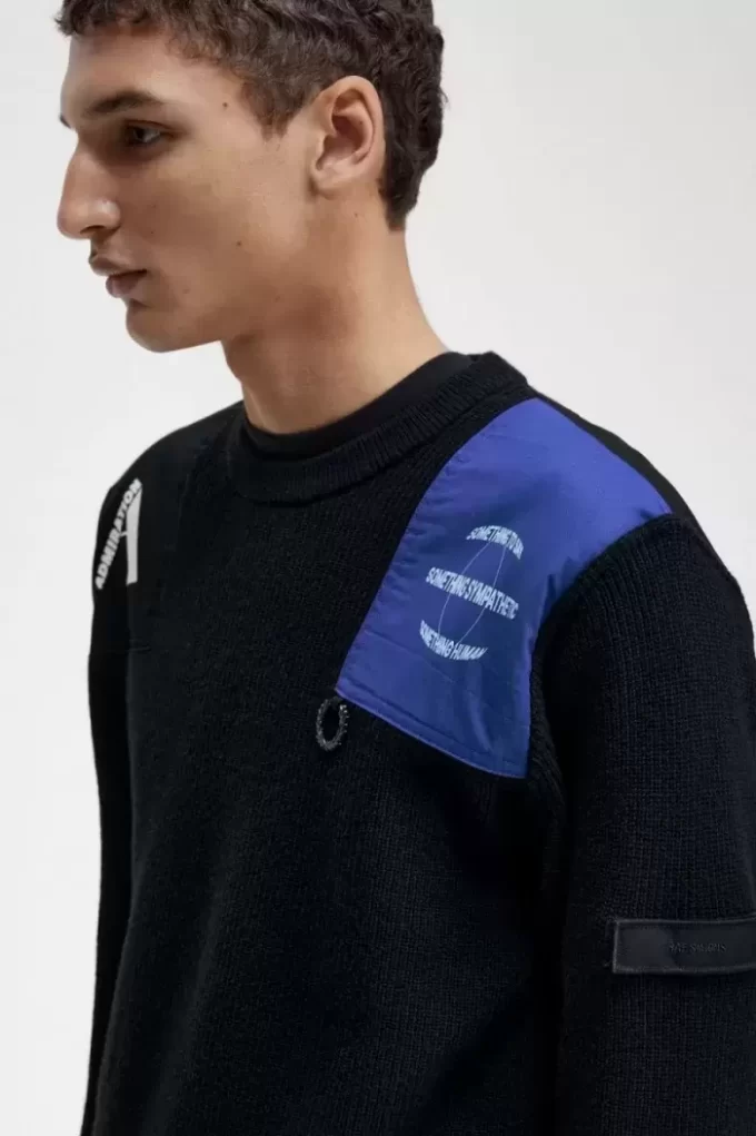 Pull pour homme avec patch