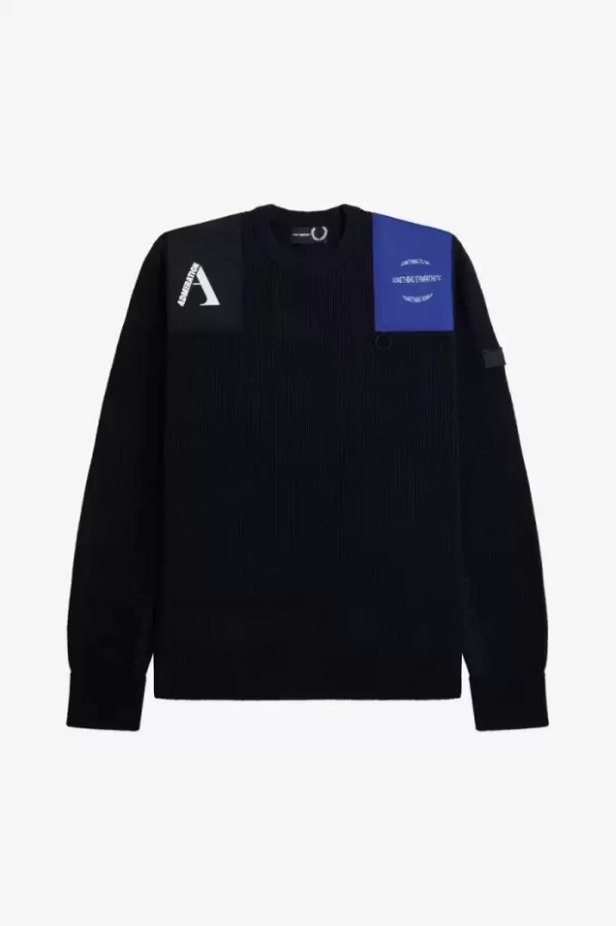 Pull pour homme avec patch