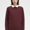 Pull ras du cou pour femme