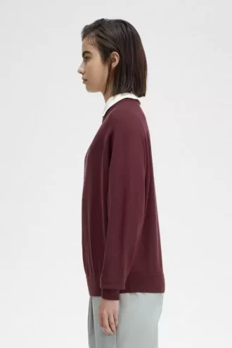 Pull ras du cou pour femme