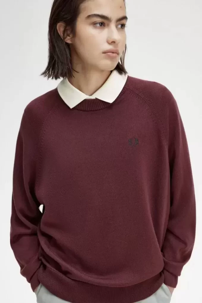 Pull ras du cou pour femme