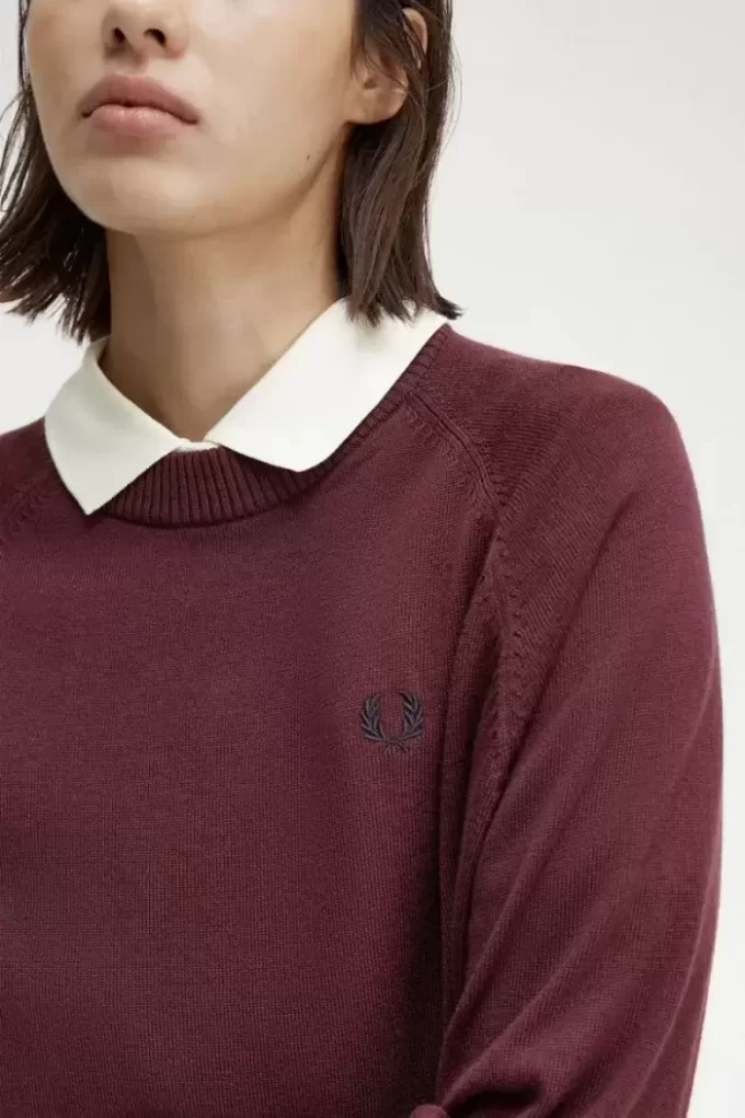 Pull ras du cou pour femme