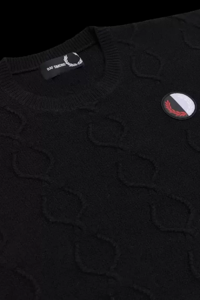 Pull surdimensionné à couronne de laurier pour homme