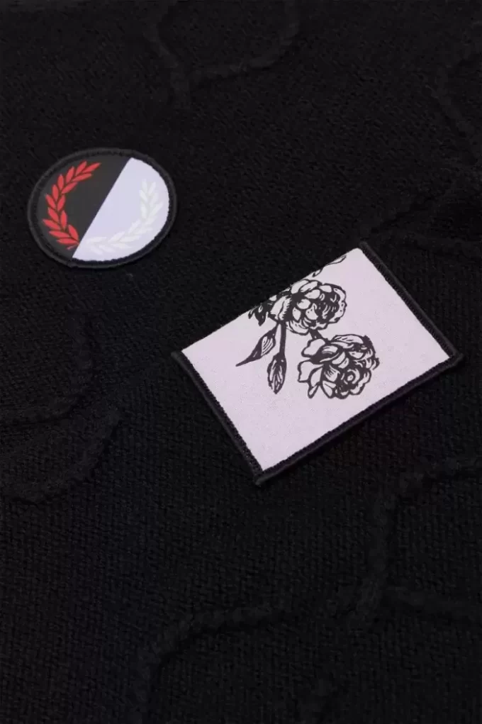 Pull surdimensionné à couronne de laurier pour homme