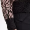 Pull zèbre pour femme