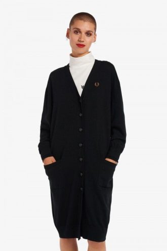 Cardigan long en tricot
