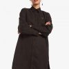 Robe chemise à boutons-pression