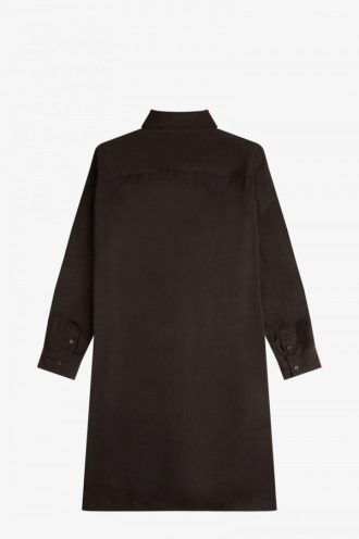 Robe chemise à boutons-pression