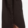 Robe chemise à boutons-pression
