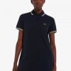Robe chemise à double liseré