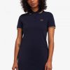 Robe chemise à double liseré