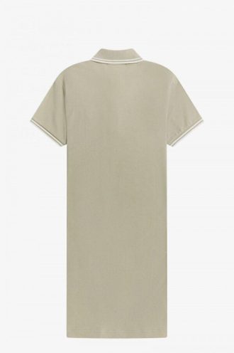 Robe chemise à double liseré