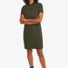 Robe chemise à double liseré