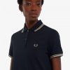 Robe chemise à double liseré