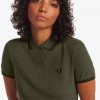 Robe chemise à double liseré